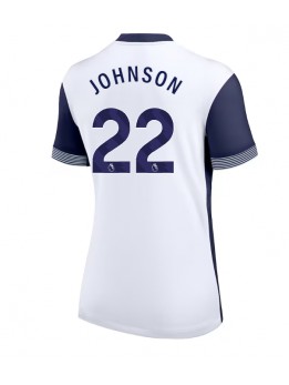 Tottenham Hotspur Brennan Johnson #22 Heimtrikot für Frauen 2024-25 Kurzarm